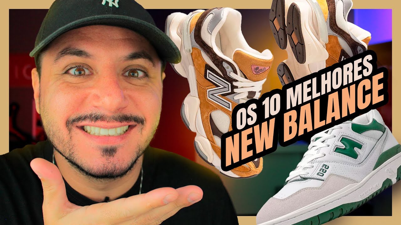 10 MELHORES TÊNIS da NEW BALANCE
