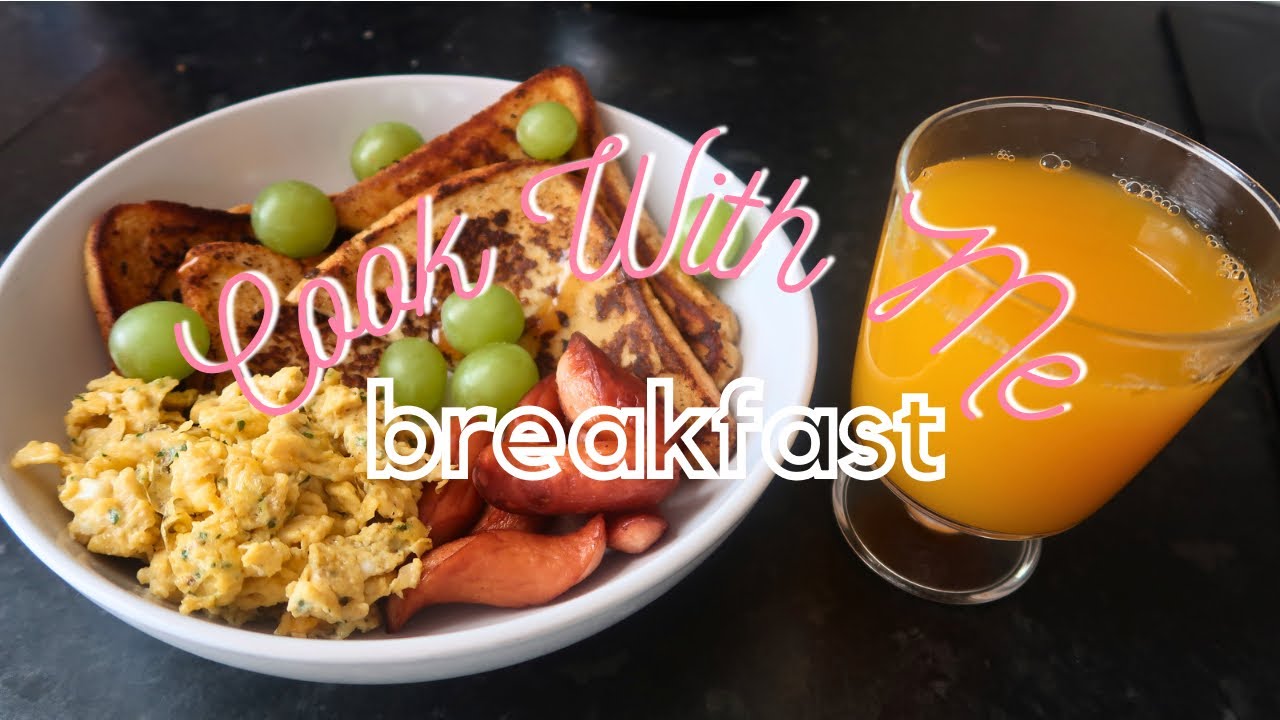 Cook With Me : Breakfast || French Toast, Scrambled Eggs and Sausage || Roulanda