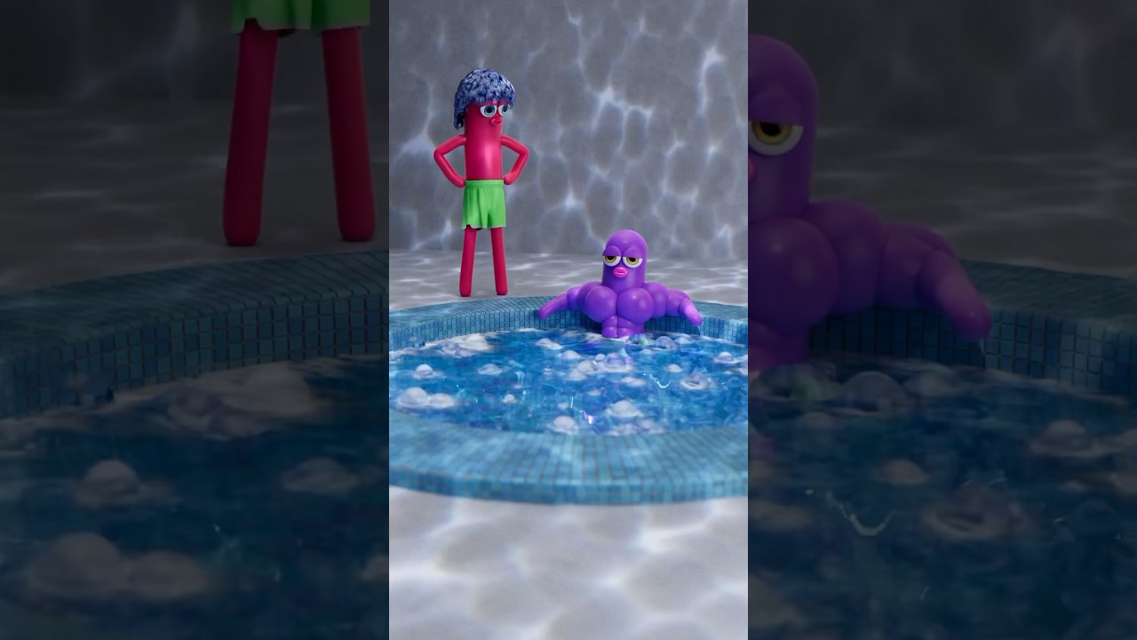 Chillin’ in an organic jacuzzi 