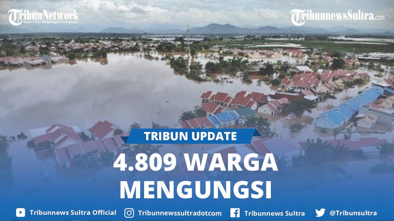 Update Korban Banjir Makassar Sudah 4.809 Warga Mengungsi, Prakiraan Cuaca BMKG Hujan Seharian Lagi