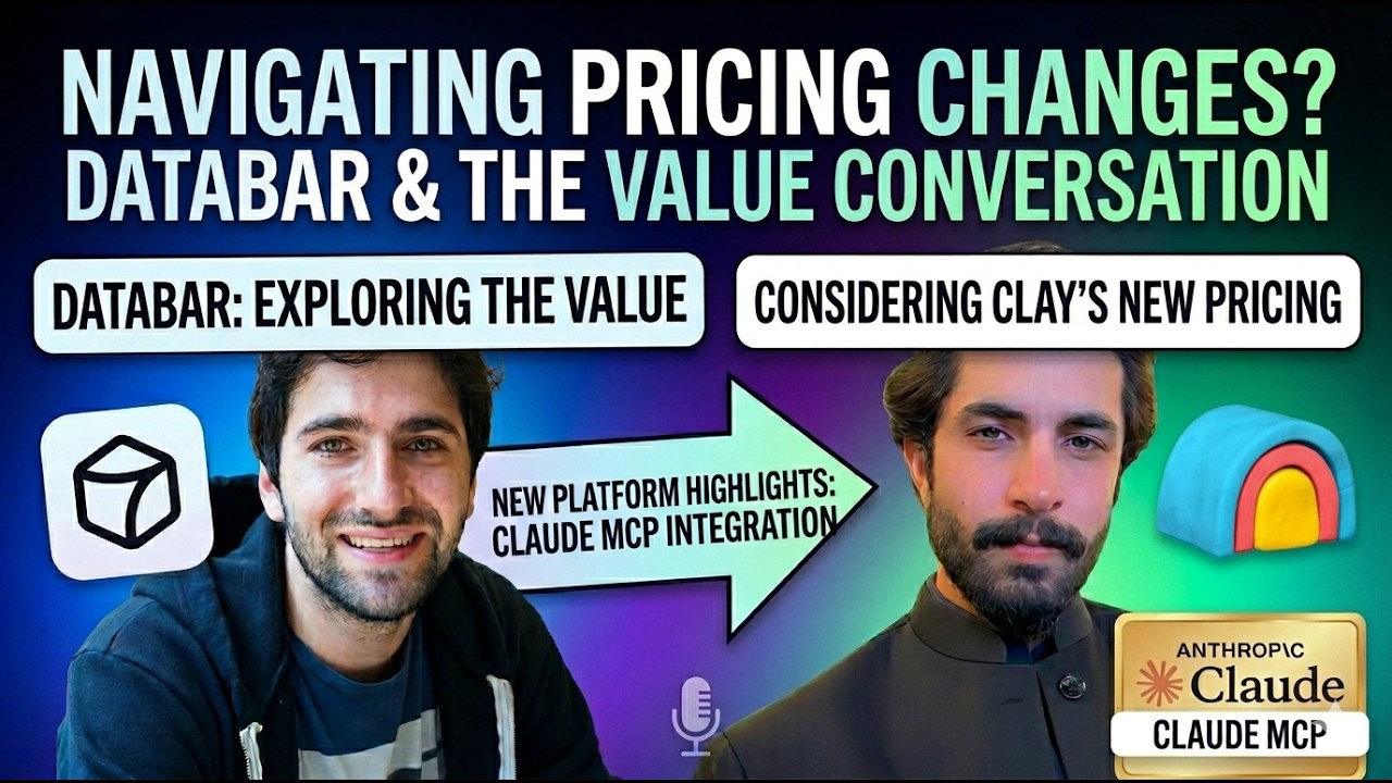 The Best Clay Alternative in 2026? | Databar.ai Founder Demo + Claude MCP Launch