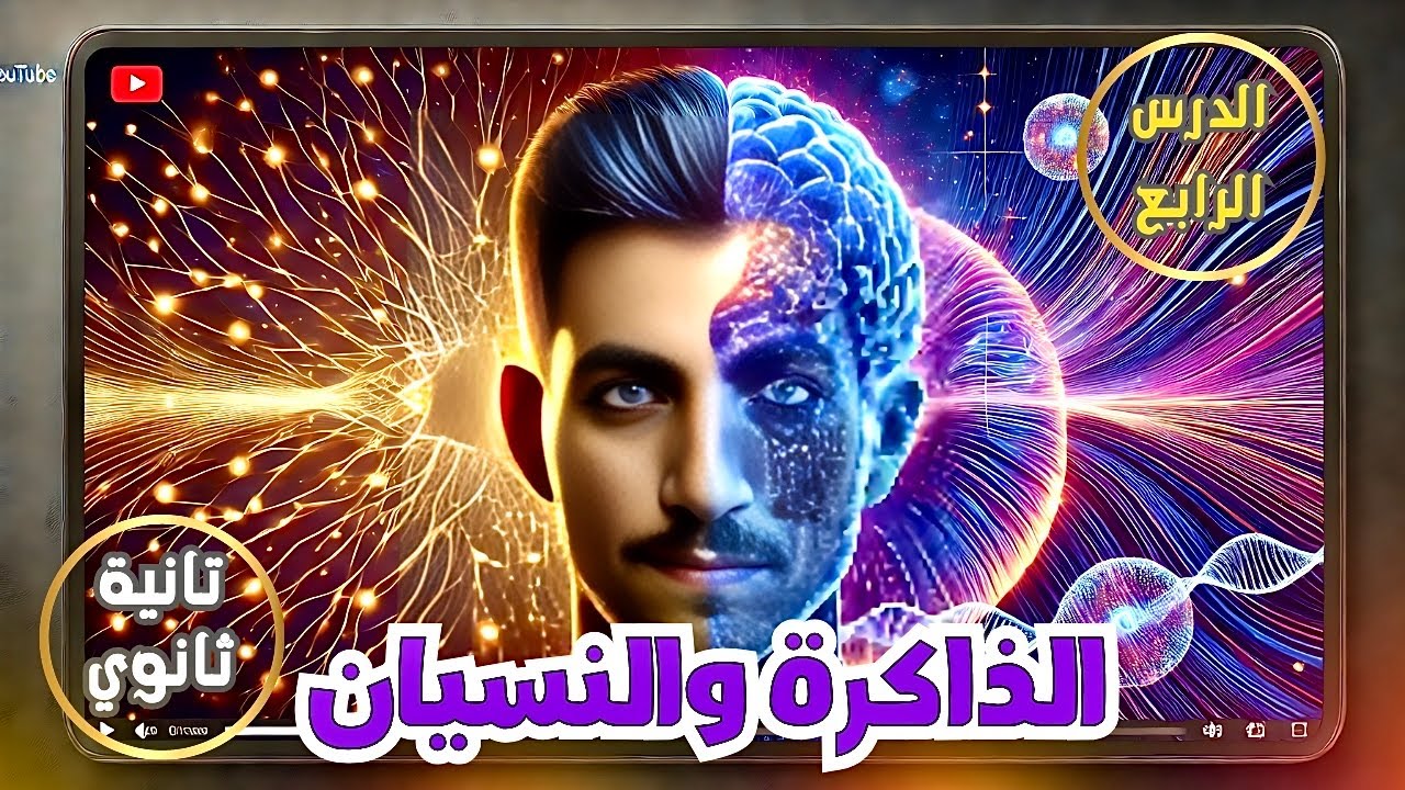 الذاكرة والنسيان | علم نفس تانية ثانوى | الدرس الرابع | الترم الثاني | منهج جديد 2025