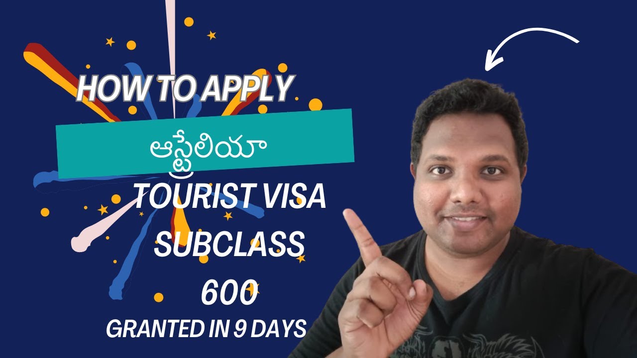 How to apply Australia tourist visa subclass 600 for indians in telugu. ఆస్ట్రేలియా visa for indians
