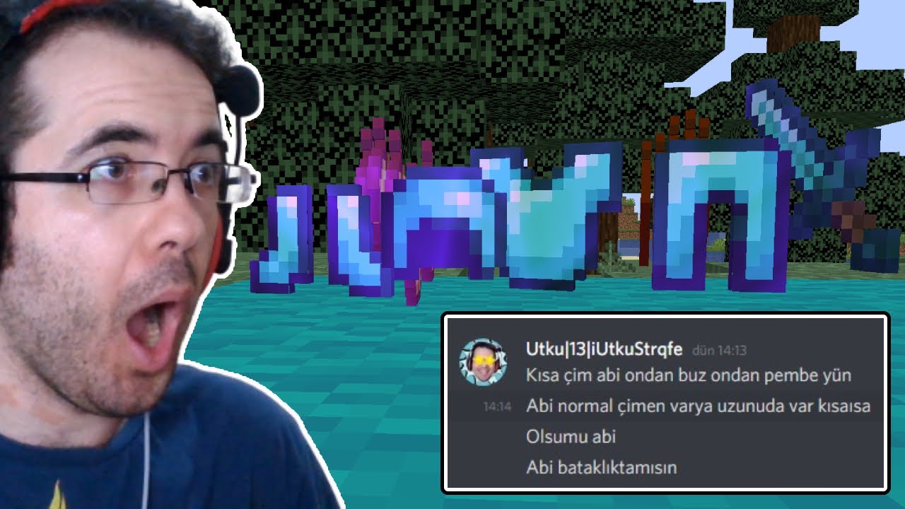 İZLEYİCİM END City İNFOSUNU DİSCORDDAN YAZDI (Komedi Olaylar) | Minecraft Randomizer UHC