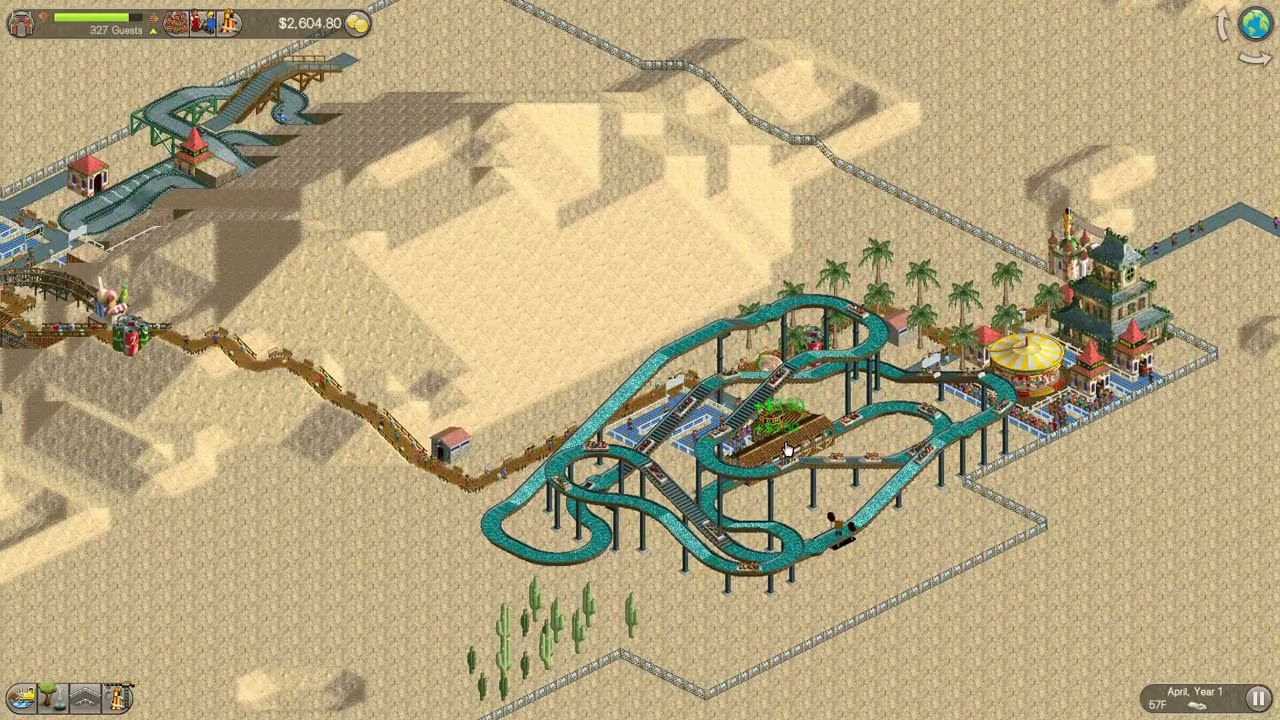 Roller Coaster Tycoon Classic: EP 2: Dynamite Dunes - Country Version