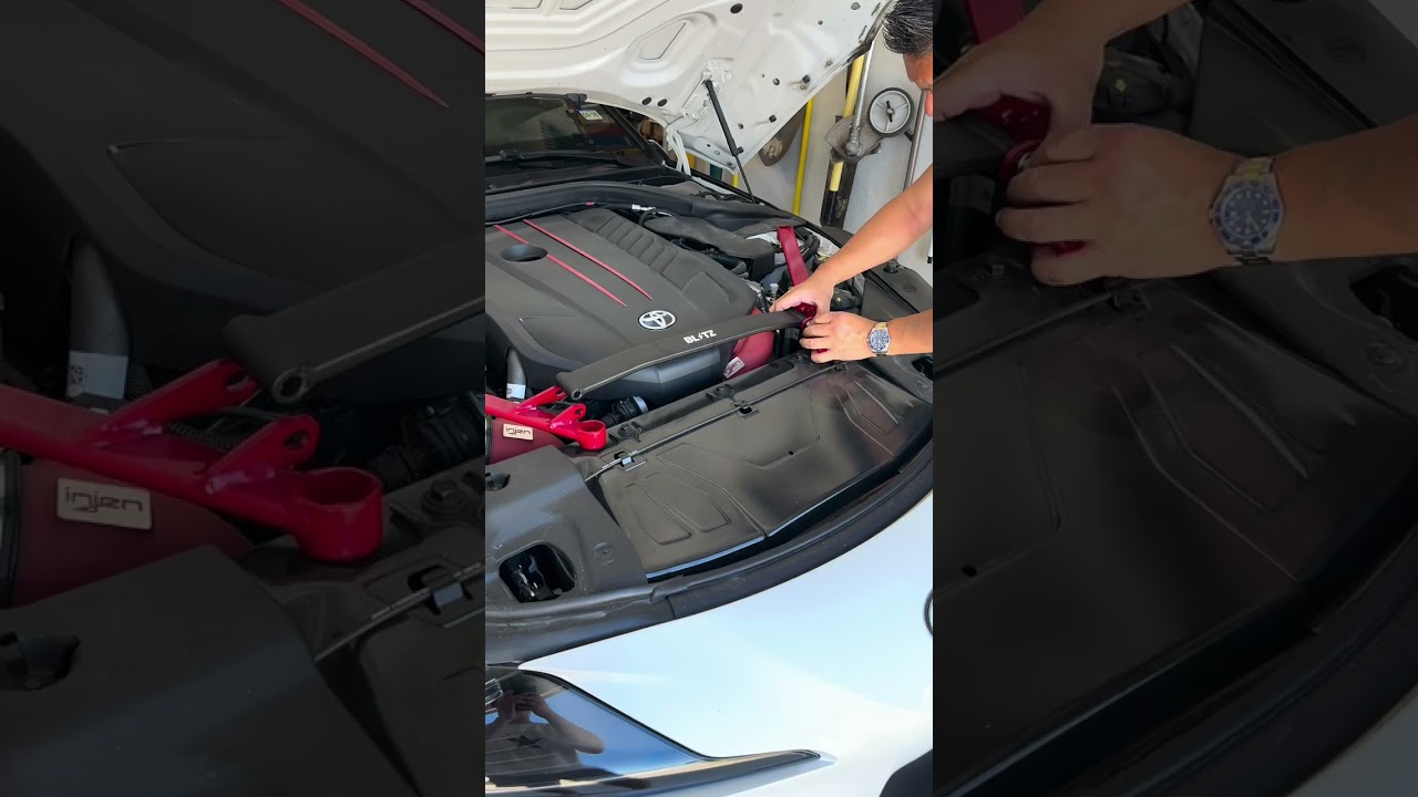 Supra MK5 - Blitz Strut Bar Mod
