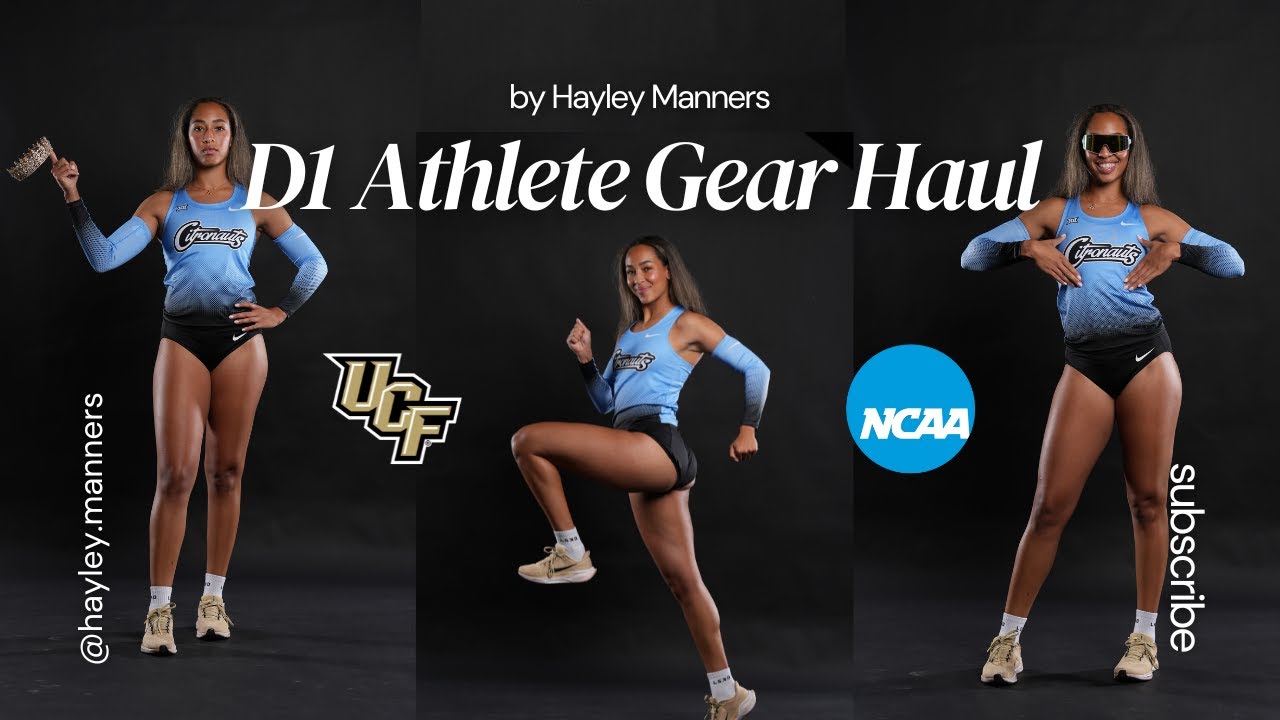 D1 Athlete Gear Haul | UCF Track & Field