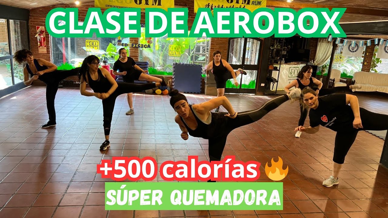 CLASE SUPER QUEMADORA DE AEROBOX - SI TU IDEA ES ENTRENAR Y TRANSPIRAR ESTA ES TU MEJOR OPCION