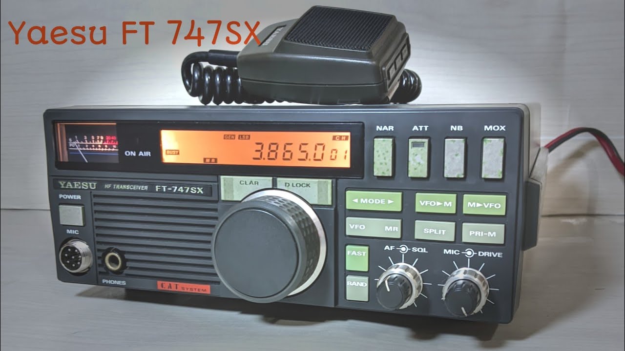 RADIO YAESU FT 747 SX