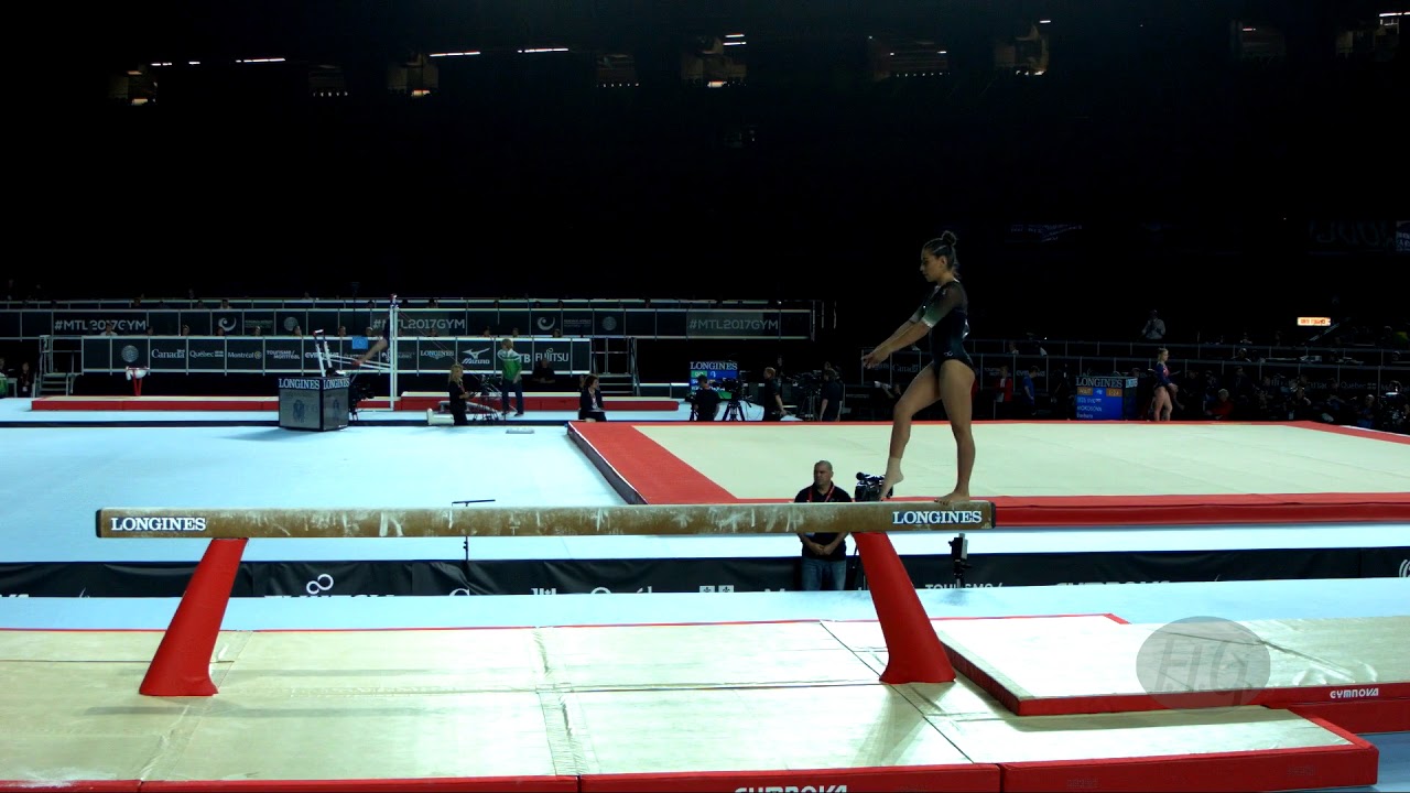 SANDOVAL Ahtziri (MEX) - 2017 Artistic Worlds, Montréal (CAN) - Qualifications Balance Beam