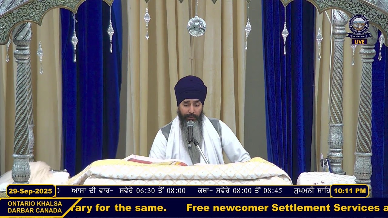 Live From Ontario Khalsa Darbar
