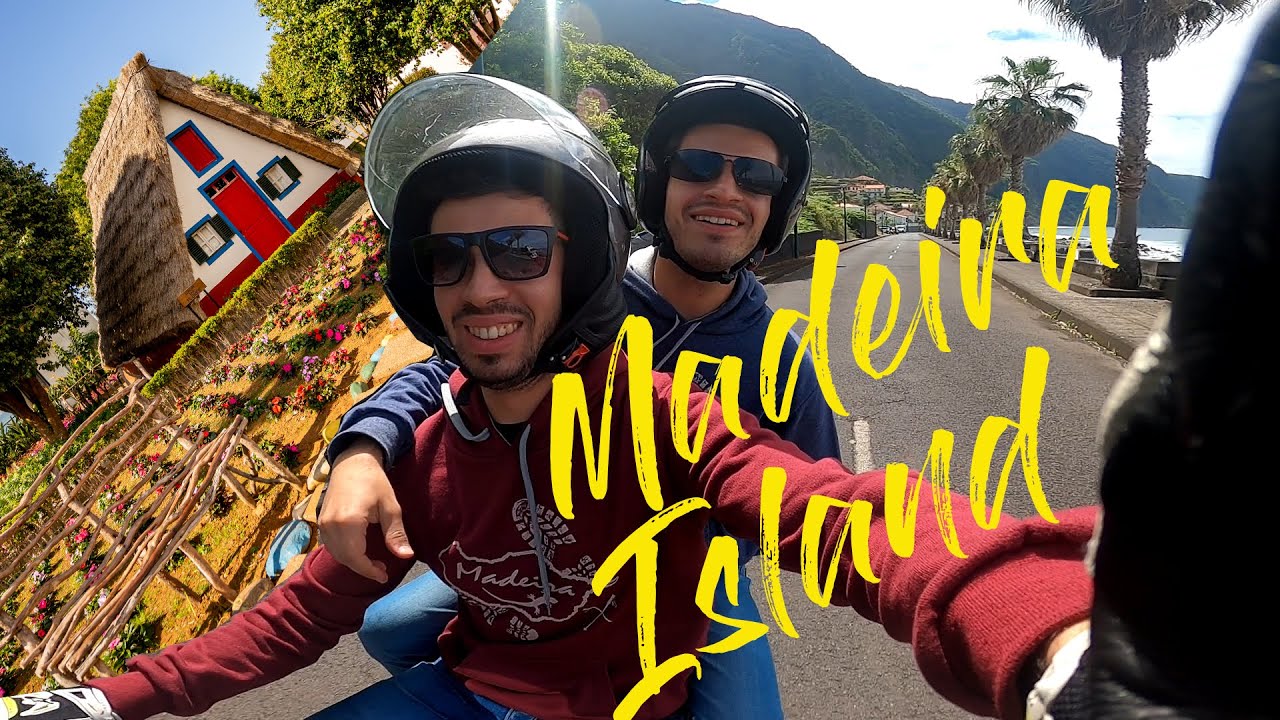 🇵🇹 We travelled Madeira Island 🏝️ on a scooter 🛵 ft Renato