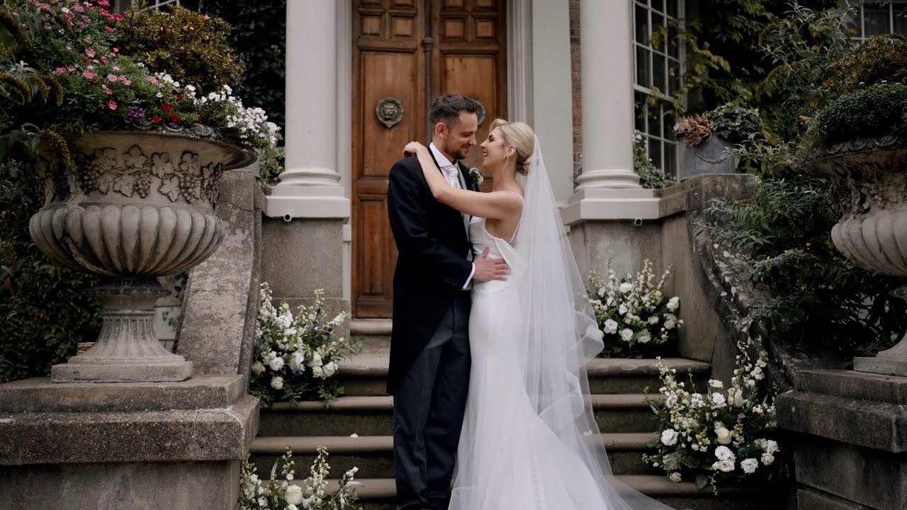 Elegant and Classic Hampton Court House wedding, Mikaella by Paloma Blanca gown // Stuart and Hannah