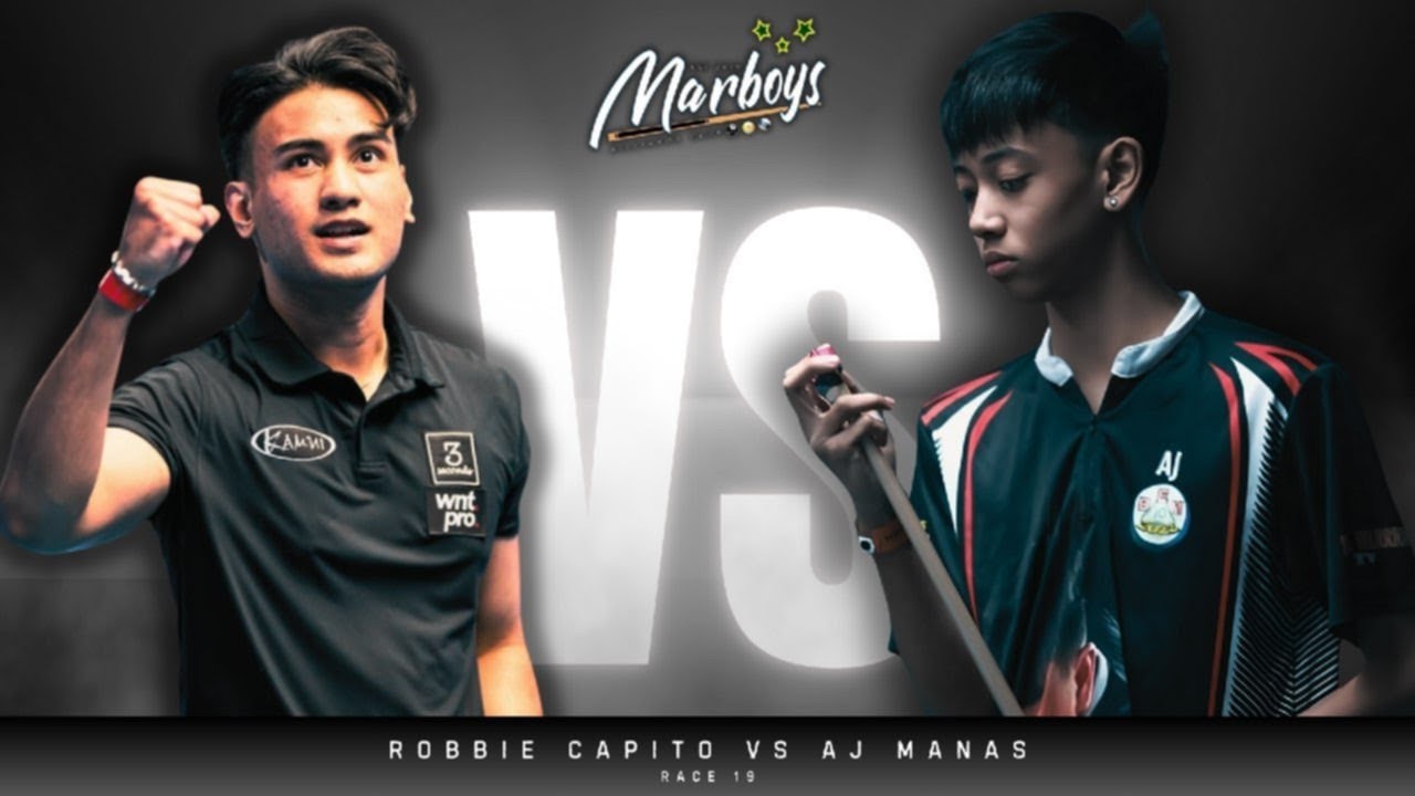 Robbie Capito vs AJ Manas - Race 19 - 9 Ball