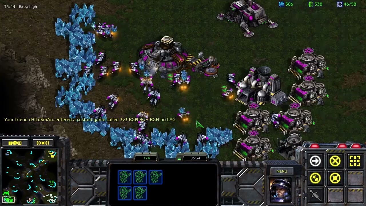 StarCraft BGH 3v3 #171 ~ Just Fighting It Out With Terran