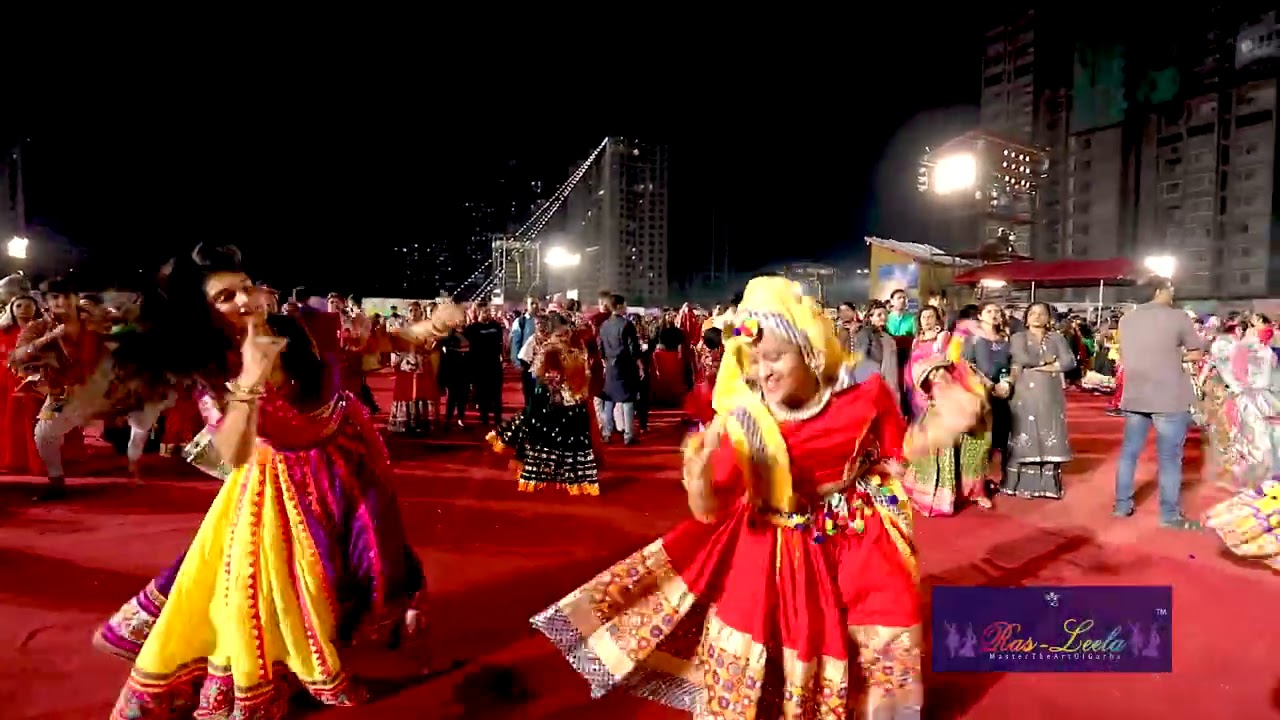Traditional Garba | Lahu Munh Lag Gaya | Hardik Mehta | Rasleela | Mumbai