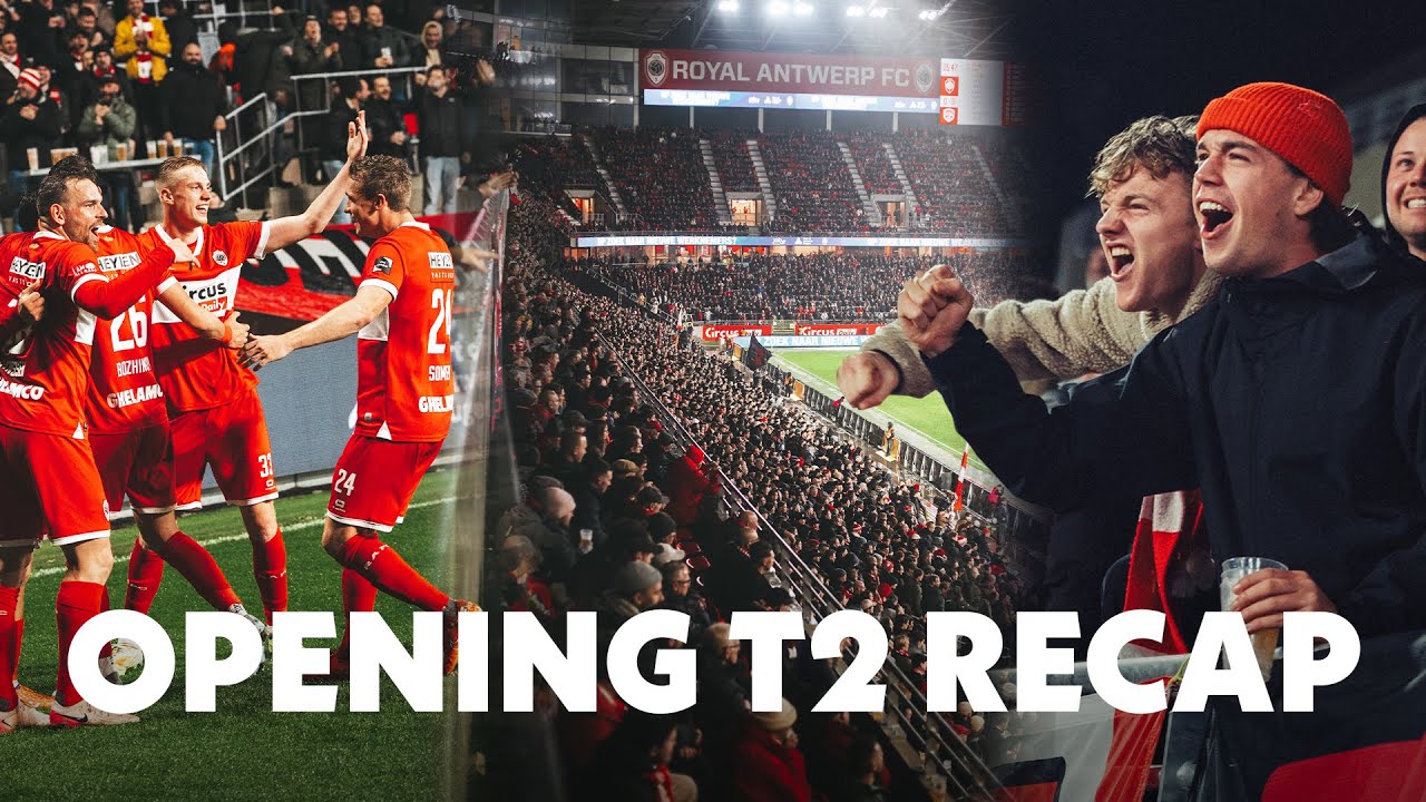 Een unieke recap voor een uniek moment. De opening van Tribune 2! ✨😍