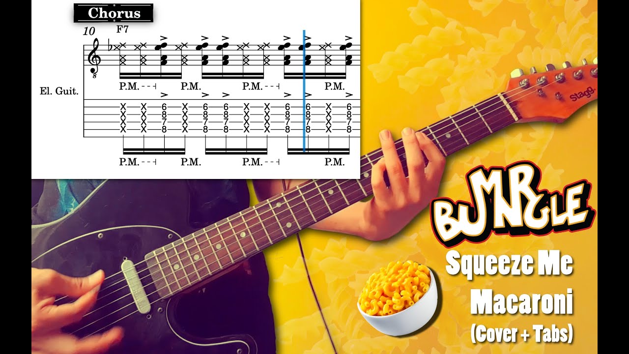 Squeeze Me Macaroni (Mr. Bungle) | Guitar Cover + Tabs