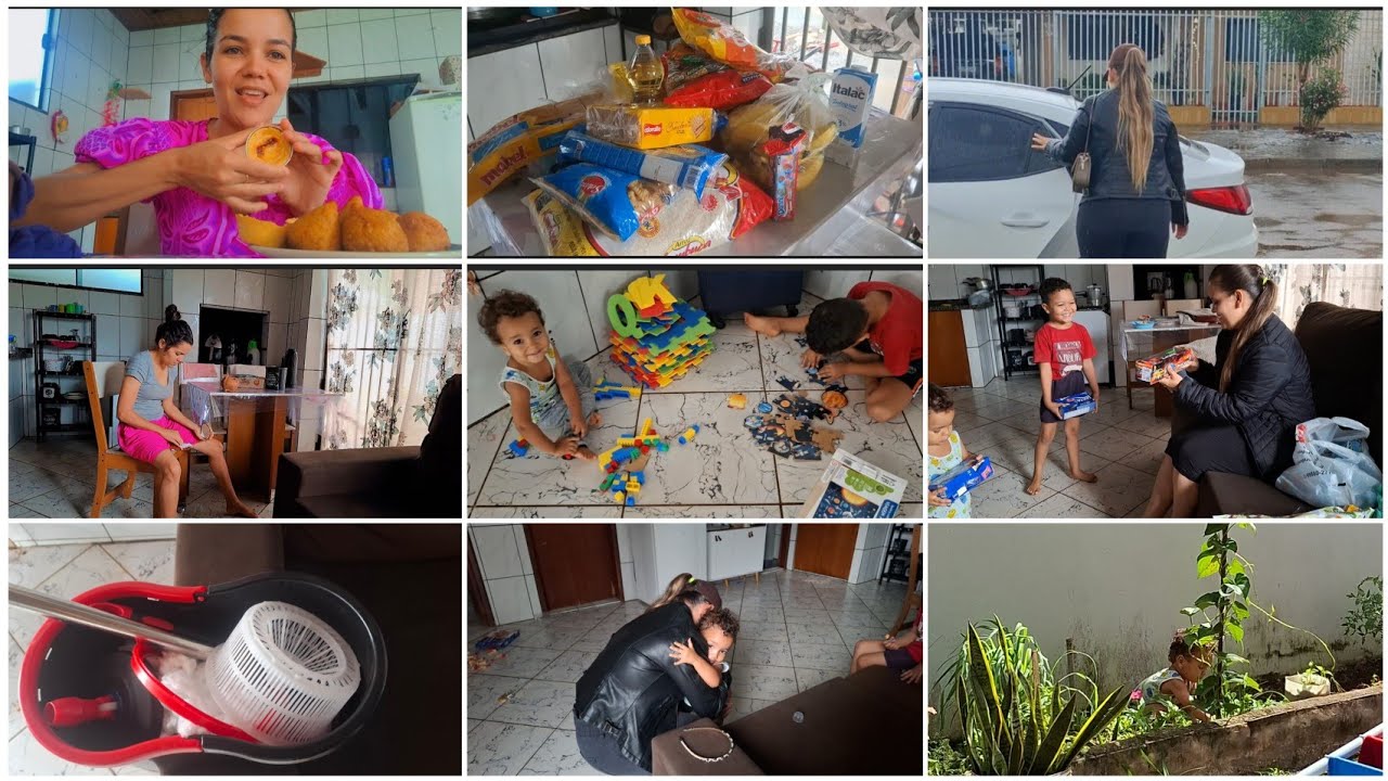 Camarão com sururu/ultimo dia da irmã aqui/ganhei muita coisa,presentes e compras