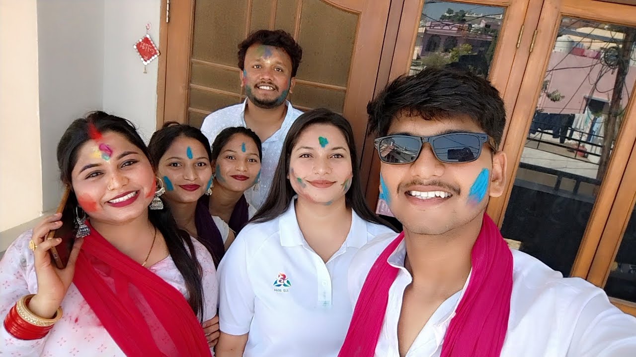 Holi celebrate 2026 ll esha sneha vlog 