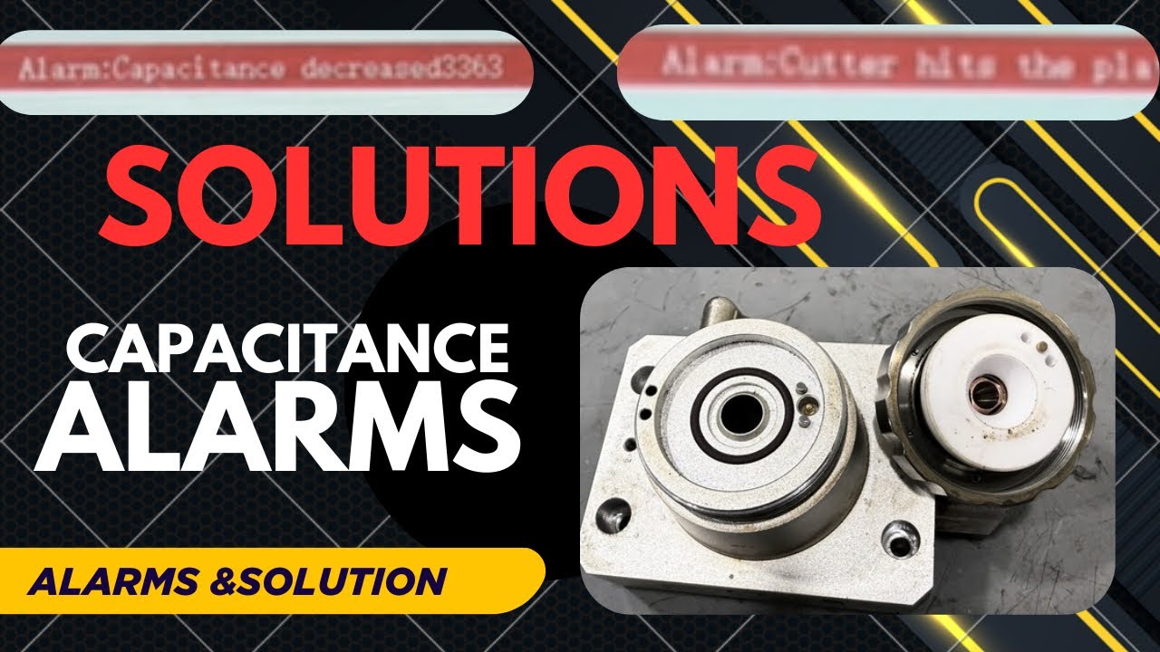 How to Solve capacitance alarm  Using fscut2000E #cnc #machine #lasercutting