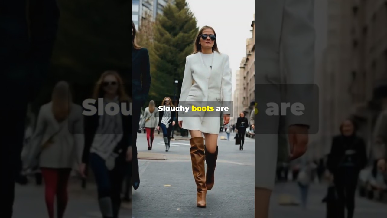 Slouchy Boots Making a Comeback: The Trend Taking 2025 by Storm #instyle #slouchyboots #boots
