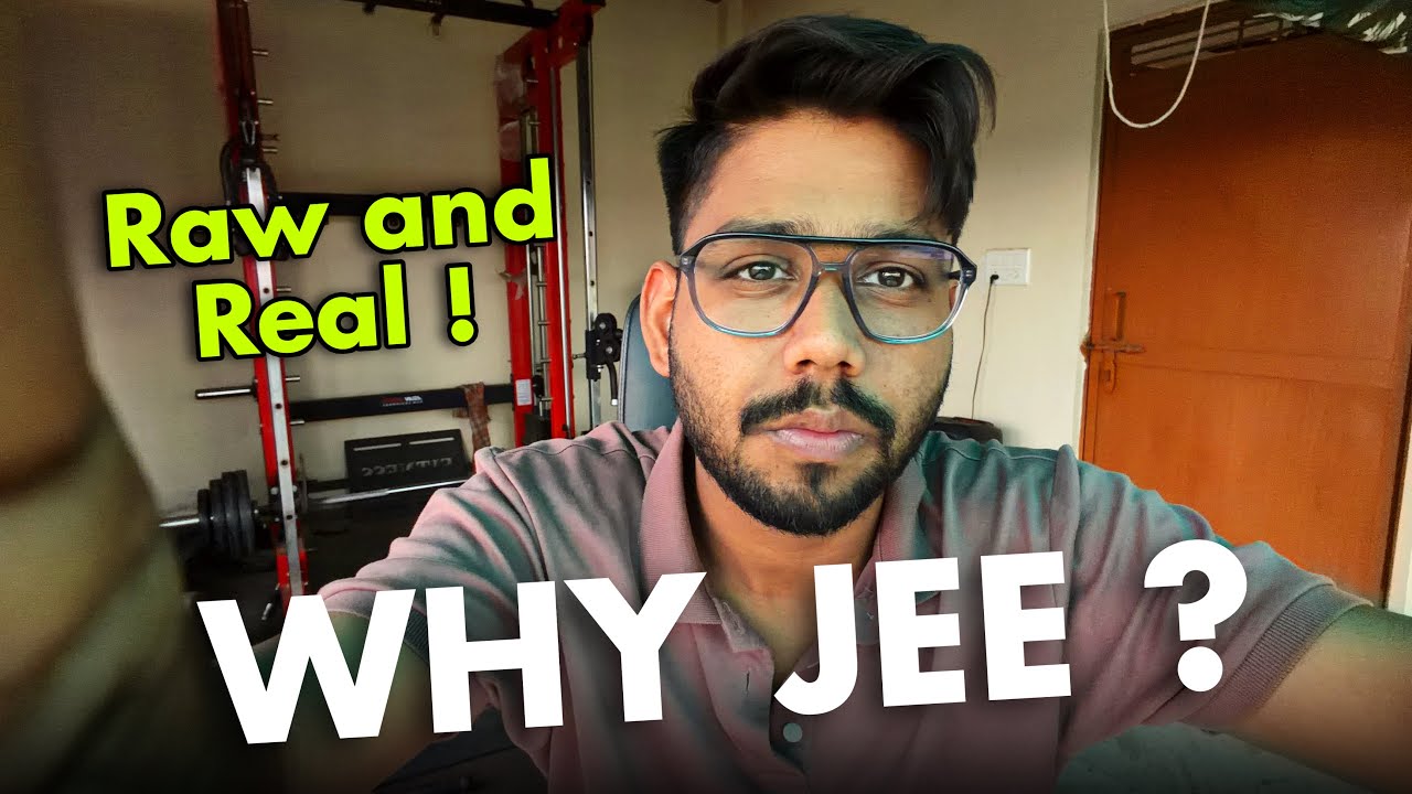 JEE isn&rsquo;t worth it ? Raw and Real on JEE 🔥 Episode 1 | JEE 2027 | JEE 2028 #jee 