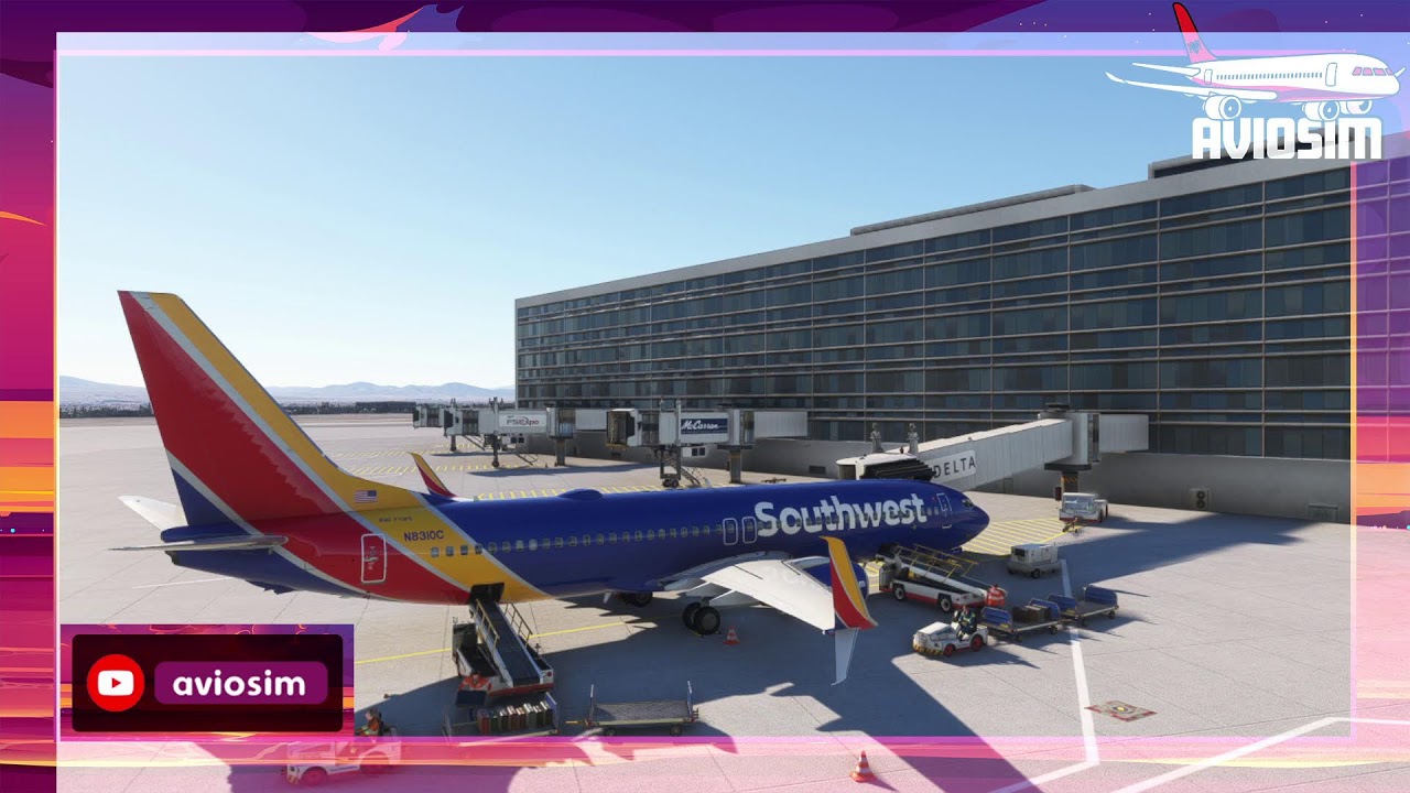[ALB/ITA/ENG] MSFS2020  SOUTHWEST REAL SOP  AIRLINE PMDG 737 800