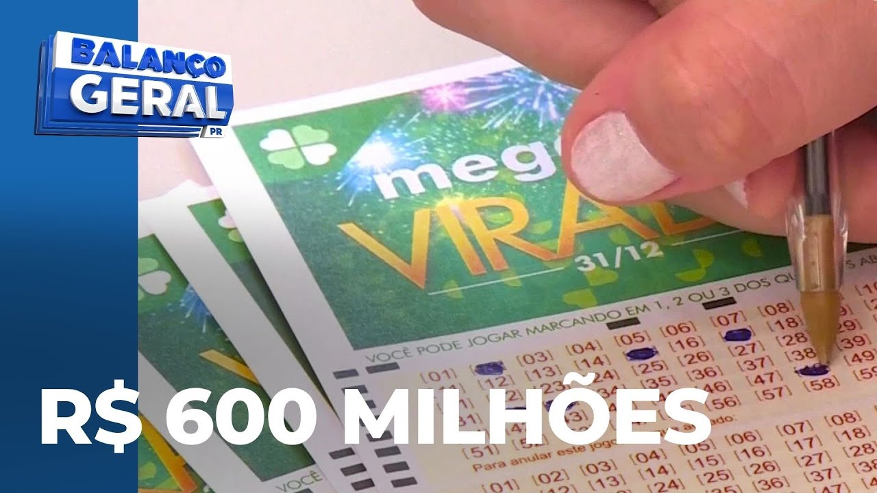 Mega da Virada, R$ 600 milhões: prêmio recorde movimenta lotéricas de Maringá