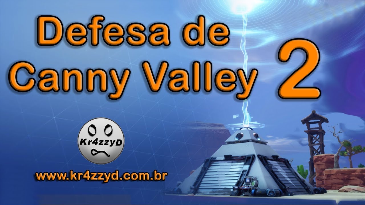 Defesa de Escudo Anti tempestade 2 de CANNY VALLEY SOLO! - Fortnite Salve o Mundo - Kr4zzyD