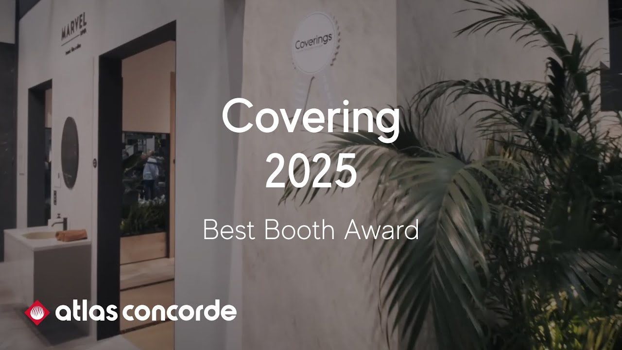 Coverings 2025 &ndash; Best Booth Award & Legacy Porcelain Tile Collection Launch | Atlas Concorde