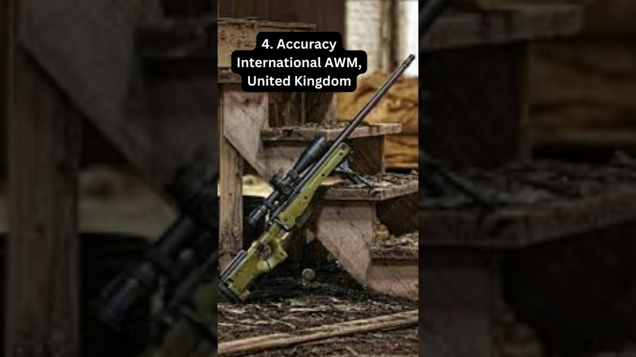 Top 5 best Sniper rifles of all Time