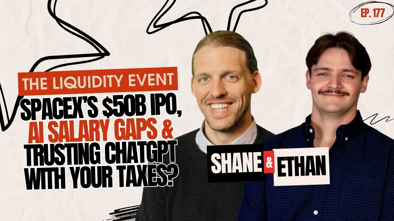 SpaceX’s $50B IPO, AI Salary Gaps & Trusting ChatGPT With Your Taxes? – Ep 177