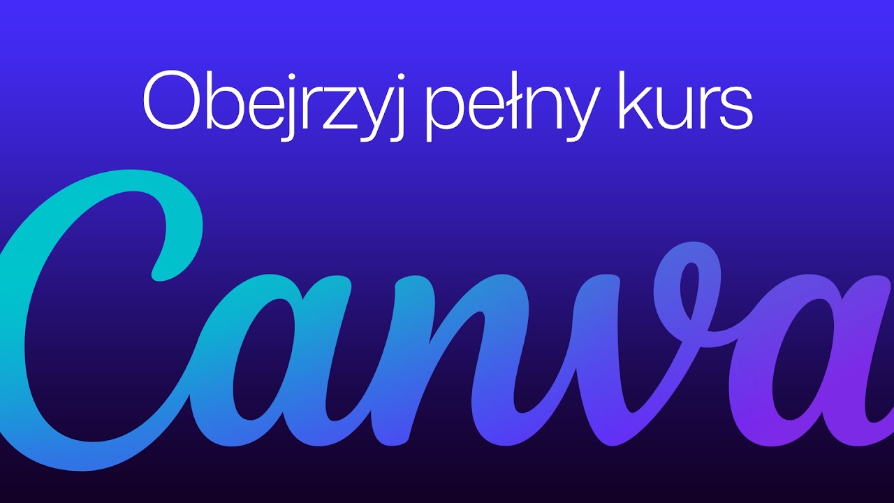 W 9 GODZIN NAUCZĘ CIĘ DESIGNU W CANVIE. WOLISZ UCZYĆ SIĘ OD AMATORA, CZY CANVA CREATORA?
