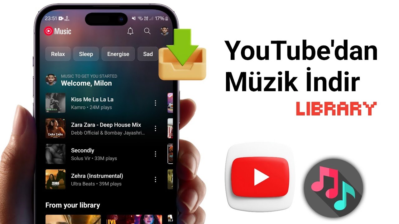 YouTube'dan MP3'e M&uuml;zik Nasil Indirilir | Adım Adım