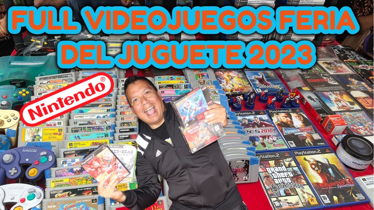 FULL VIDEOJUEGOS Y CONSOLAS EN LA FERIA DEL JUGUETE 2023