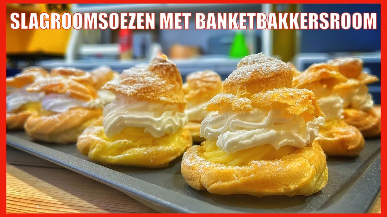 Slagroomsoezen met Romige Vulling - Het Ultieme Dessert