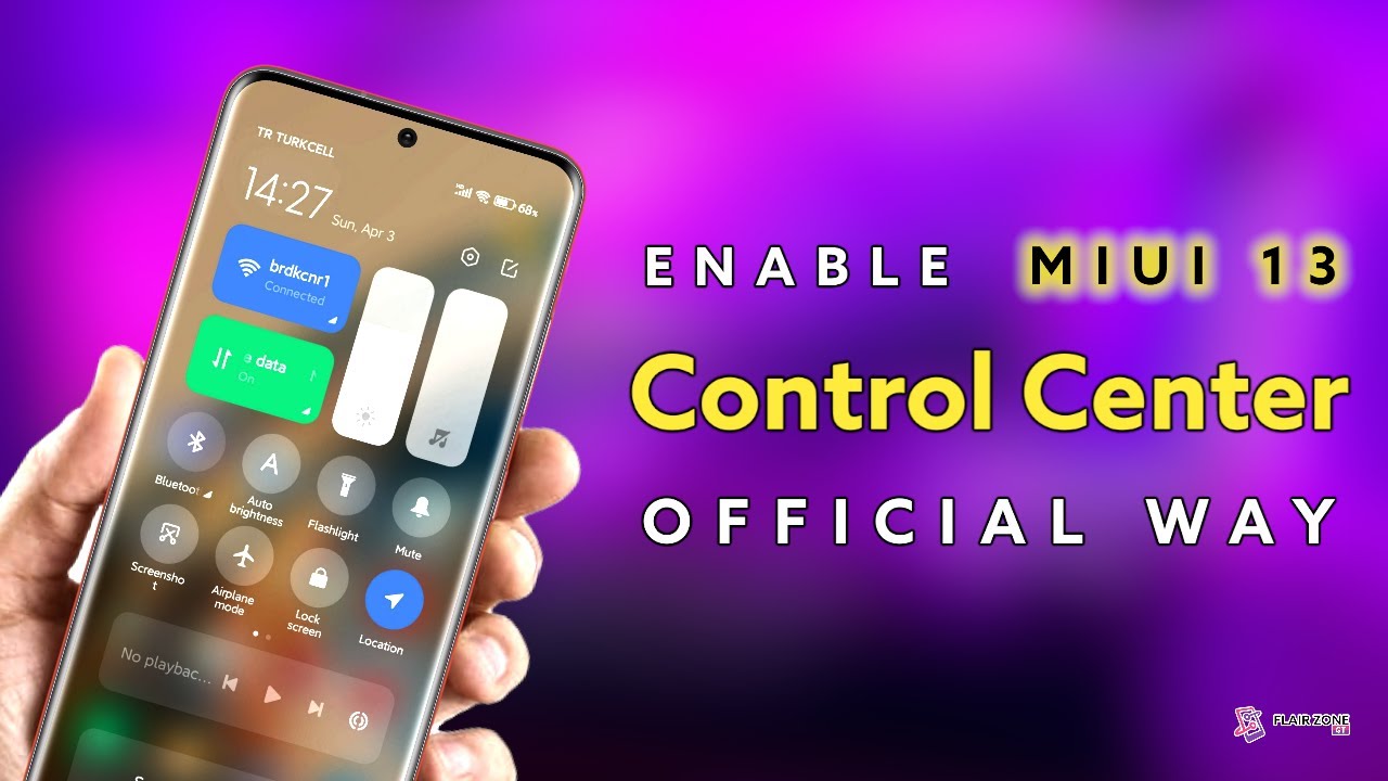 MIUI 13 Control center 😍 enable | enable miui 13 control center on any xiaomi device OFFICIAL WAY ⚡⚡