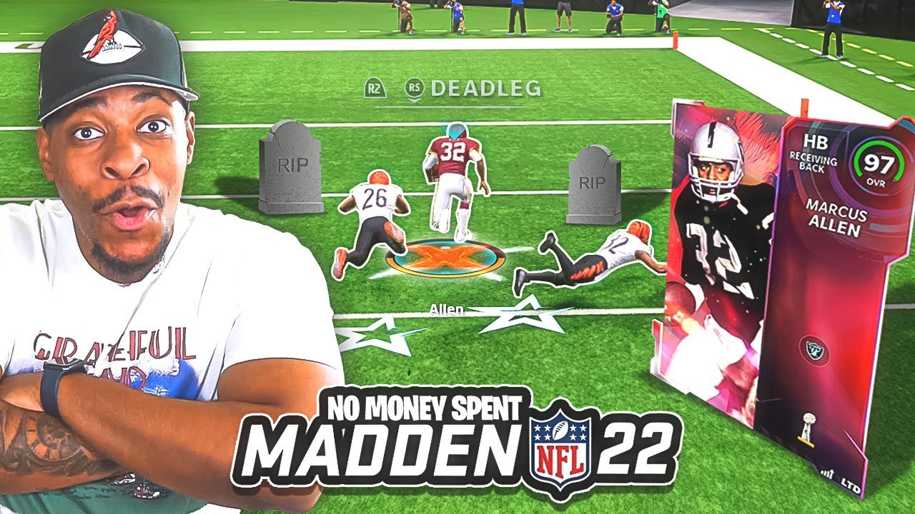 Marcus Allen Is JUICED!! No Money Spent #65 Madden 22