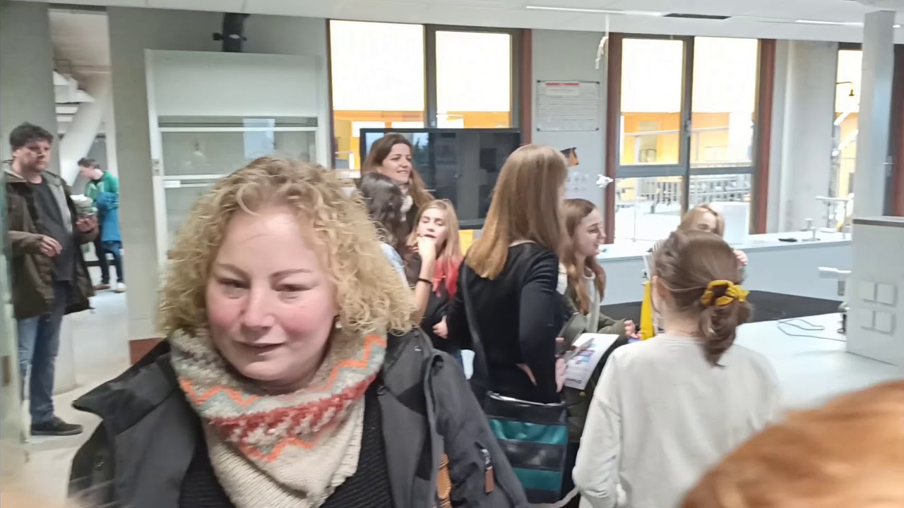 Open dag Hyperion school Jan 2020. Gebouw, filosophy, sciencelab en presentatie rector
