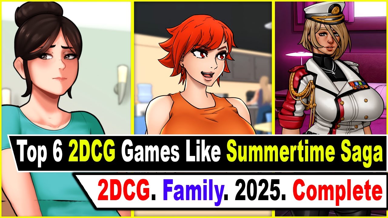 6 лучших полноценных игр 2DCG, похожих на Summertime Saga