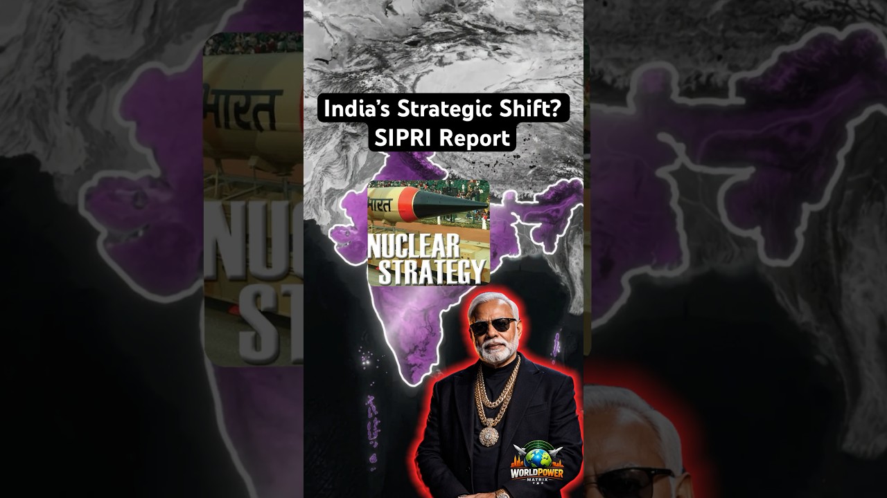 India&rsquo;s Strategic Shift? SIPRI Report Explained #shorts #defencenews #india #fighterjet