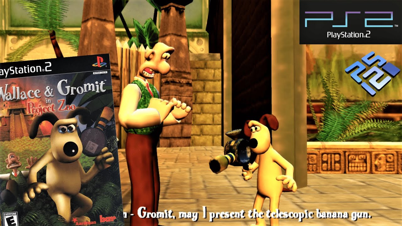 Wallace & Gromit in Project Zoo (2003) Sony PlayStation 2 Gameplay in HD (PCSX2)