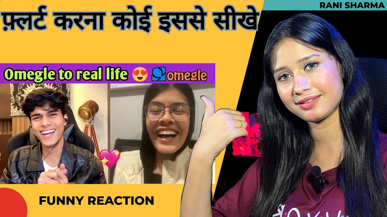 ADARSH SINGH OMEGLE | RANI SHARMA | FUNNY REACTION |