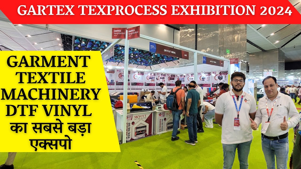 gartex texprocess india 2024 - Garment textile machinery & equipment business ideas  Cutting plotter