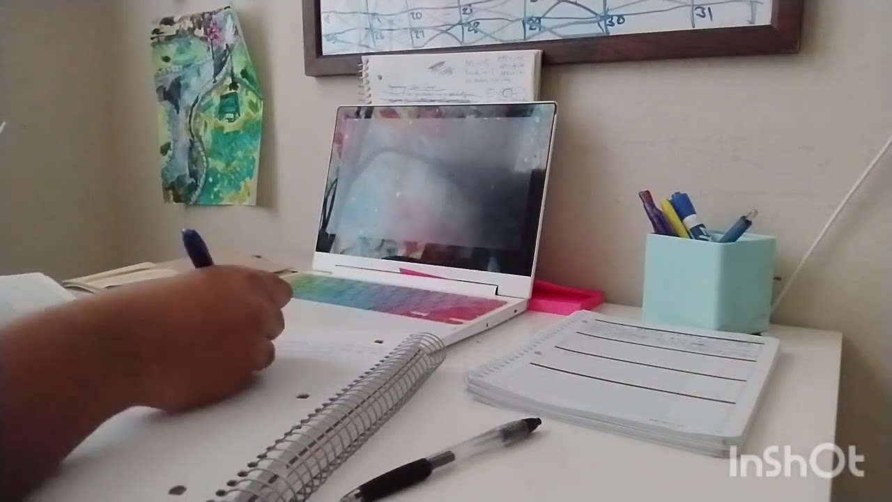 Productive study vlog | study with me 🤍