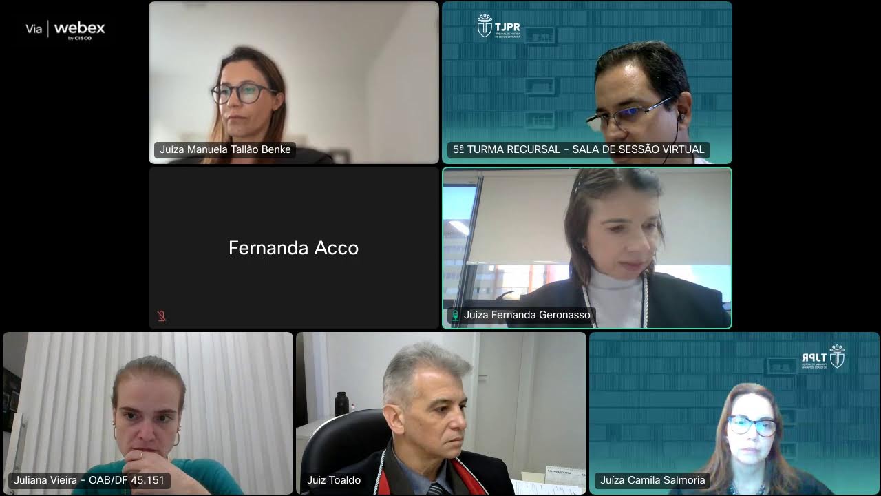 5ª Turma Recursal dos Juizados Especiais - 05/03/2026 - 13:30