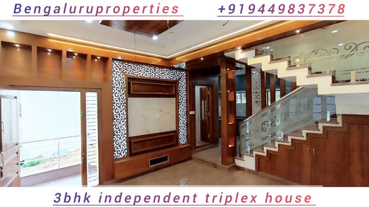 3bhk independent triplex house for sale at south bangalore/JP Nagar/Anjanapura BDA Layout