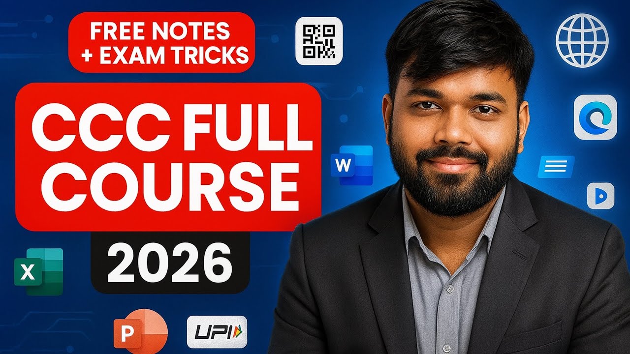 CCC Full Course 2026 &ndash; Syllabus Explained in Detail | Part 1 | CCC Exam Preparation