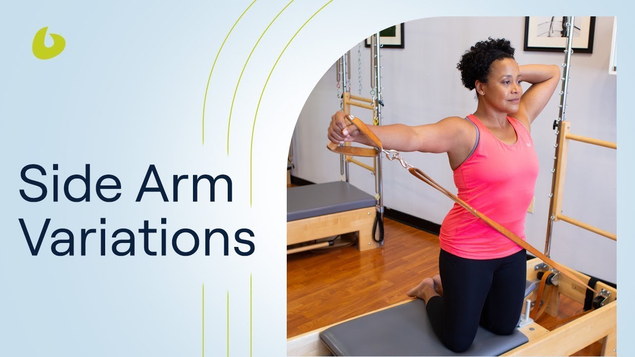 Side Arm Pilates Reformer Exercises: Centerline Variations Tutorial